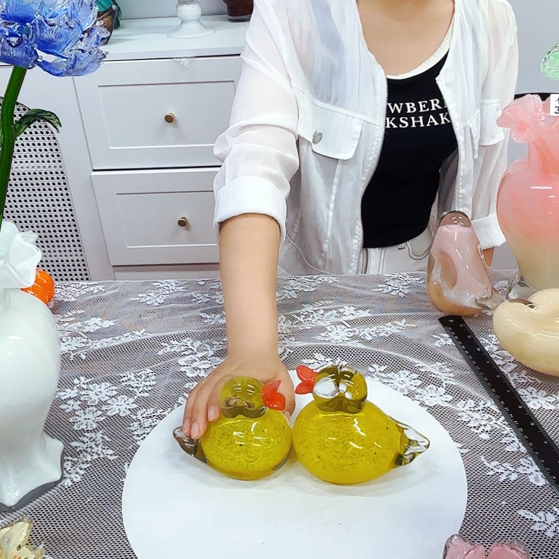 琉璃花瓶花器艺术品