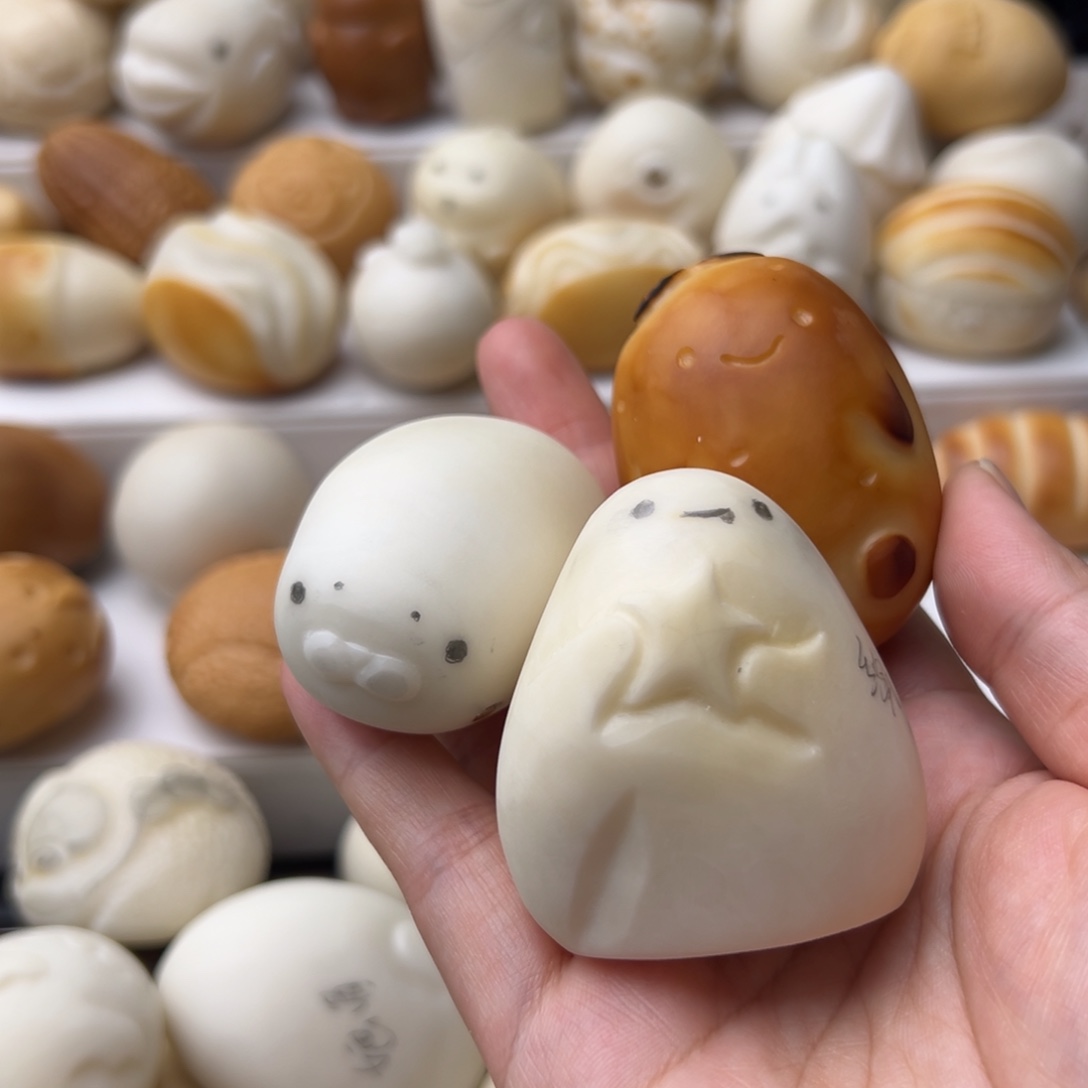 小***子菩提根/象牙果把件定制土豆海豹幽灵补邮费