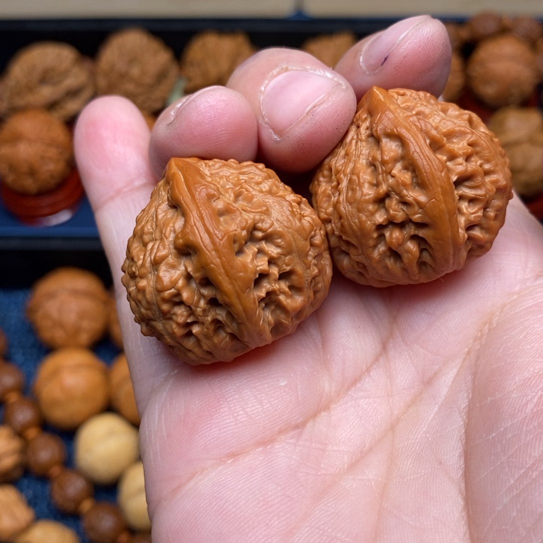 文玩核桃把件暮**四手捻