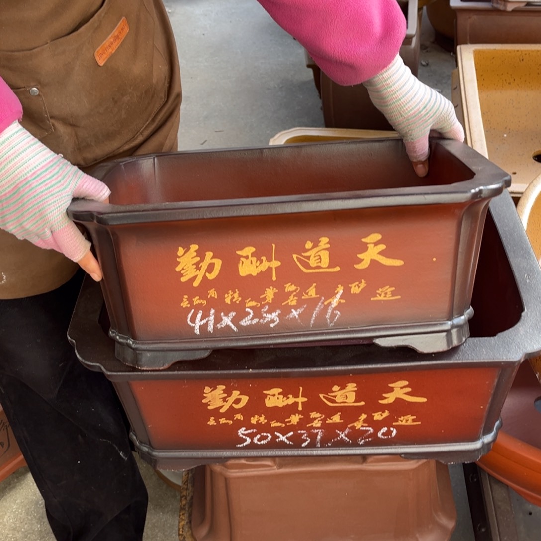 紫砂花盆盆景艺术