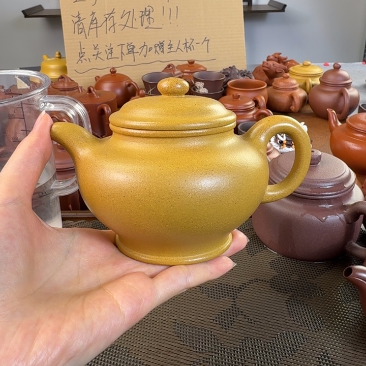 小***武茶壶紫砂黄金段多只