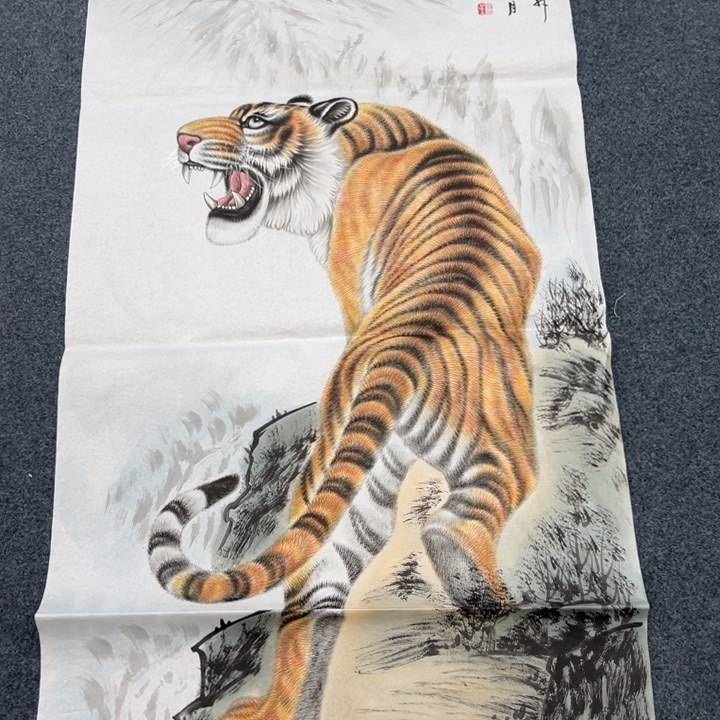 国画绘画手绘作品