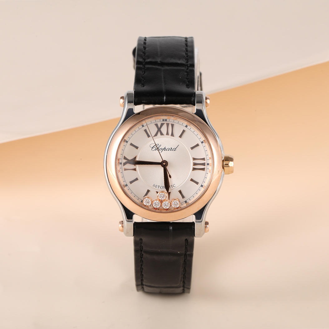 99新 Chopard/萧邦 小花柳 萧邦HAPPY SPORT系列278573-6013手表