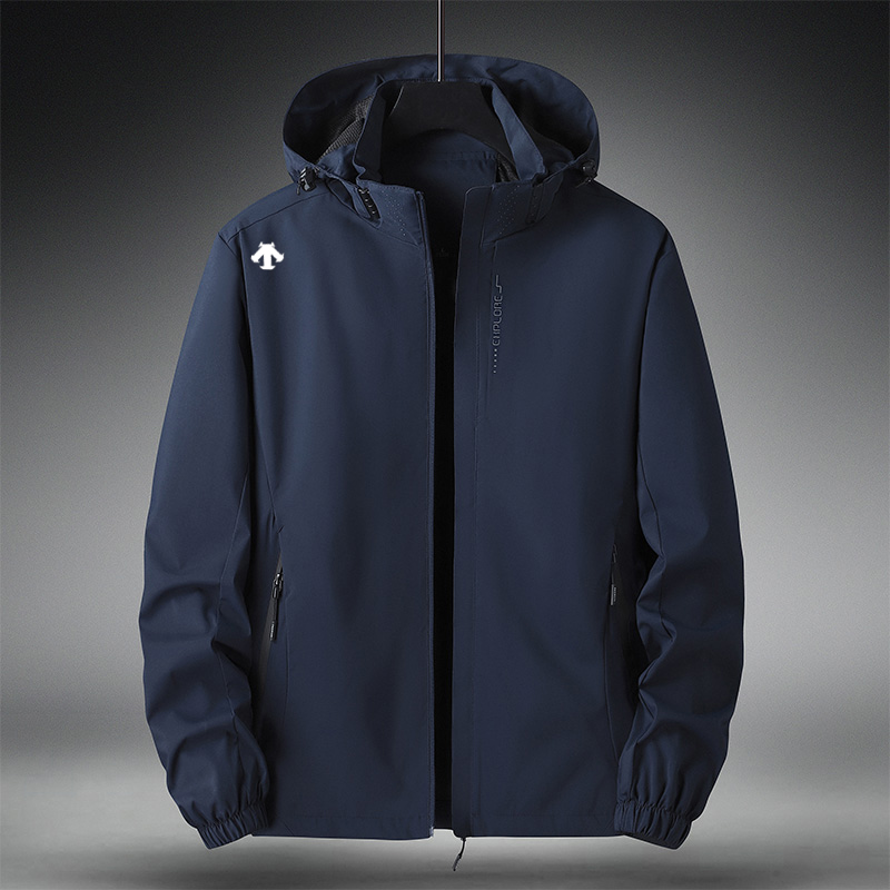 【海外撤柜】奥莱迪桑家家单层冲锋衣男秋冬季户外休闲防风防水