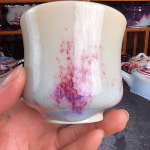 牛家钧窑牛自恒老师钧瓷杯