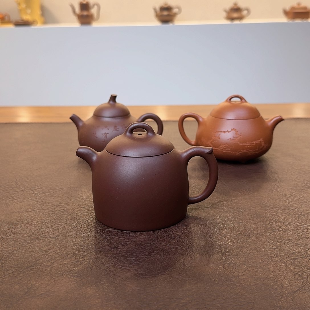 【闪购商品】茶壶紫砂蓝*