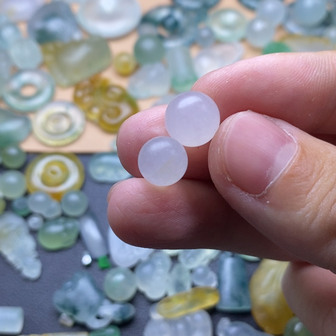 定制翡翠未镶嵌珠子