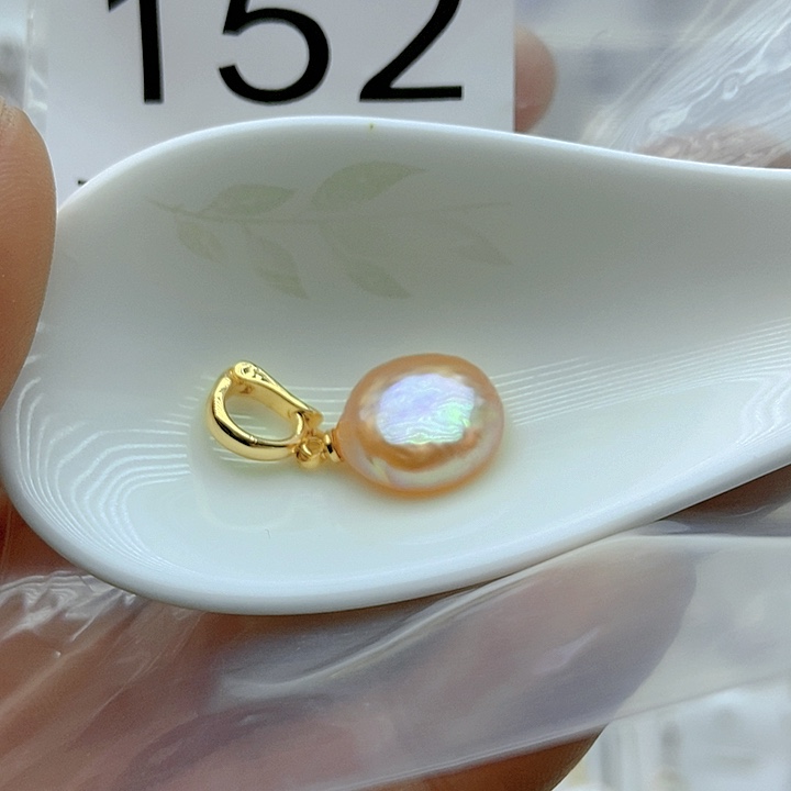 淡水珍珠颈饰银S925镶嵌