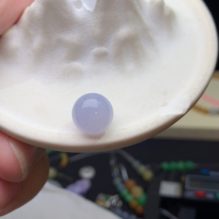 定制翡翠未镶嵌卡10紫