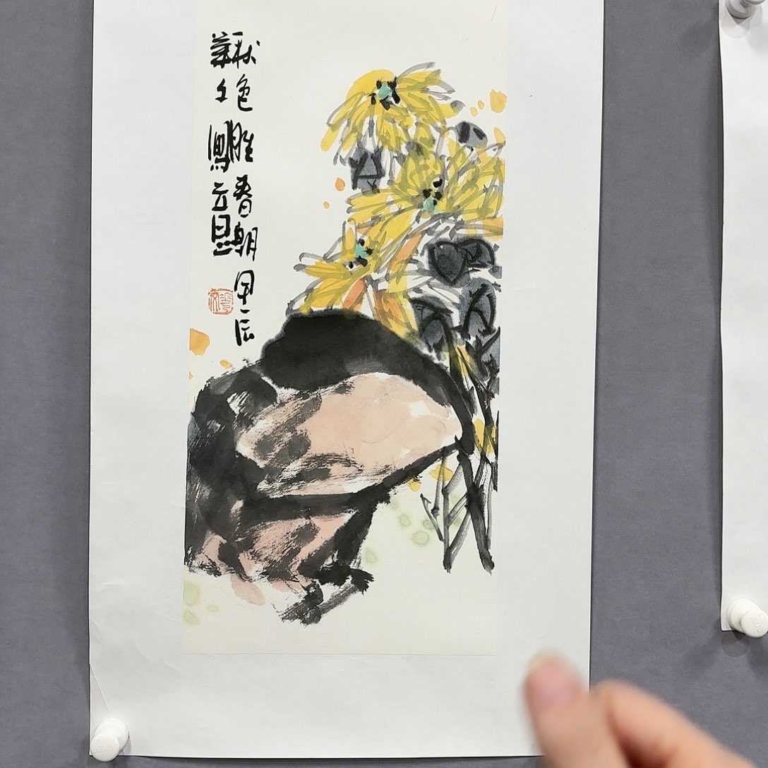 国画国画纯手绘作品请放心去藏