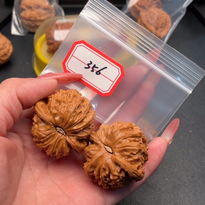 文玩核桃把件白狮子