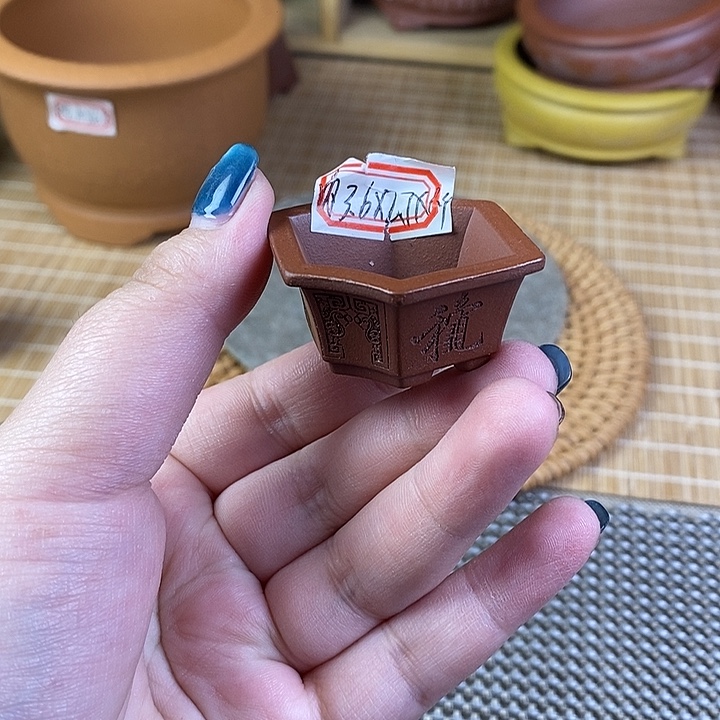 宜兴紫砂精品花盆