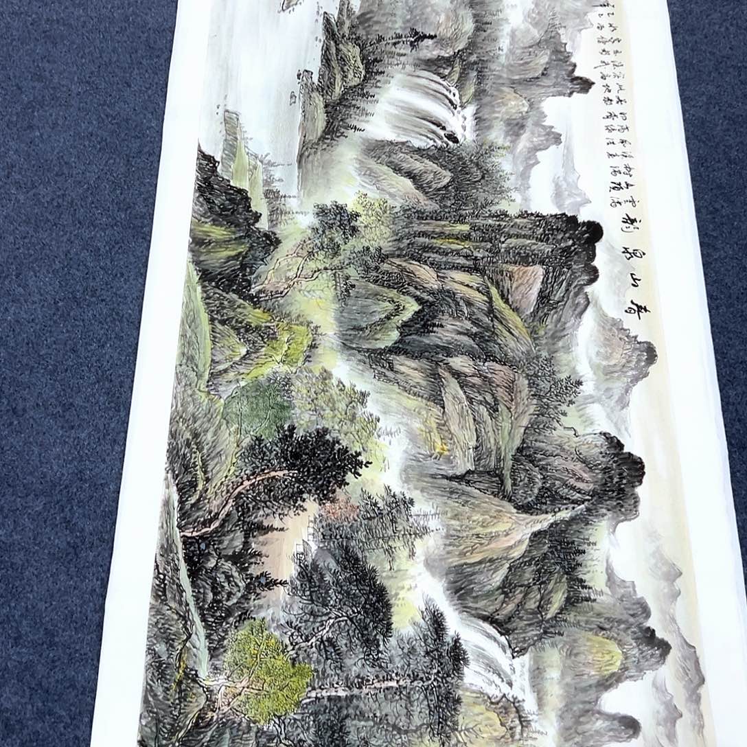 国画国画作品宣纸纯手绘作品