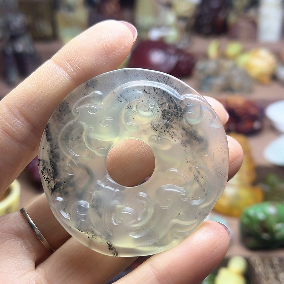 白玉菩提吊坠66。。