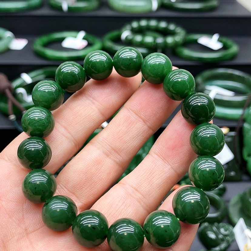 【闪购商品】和田玉（碧玉）手链未镶嵌