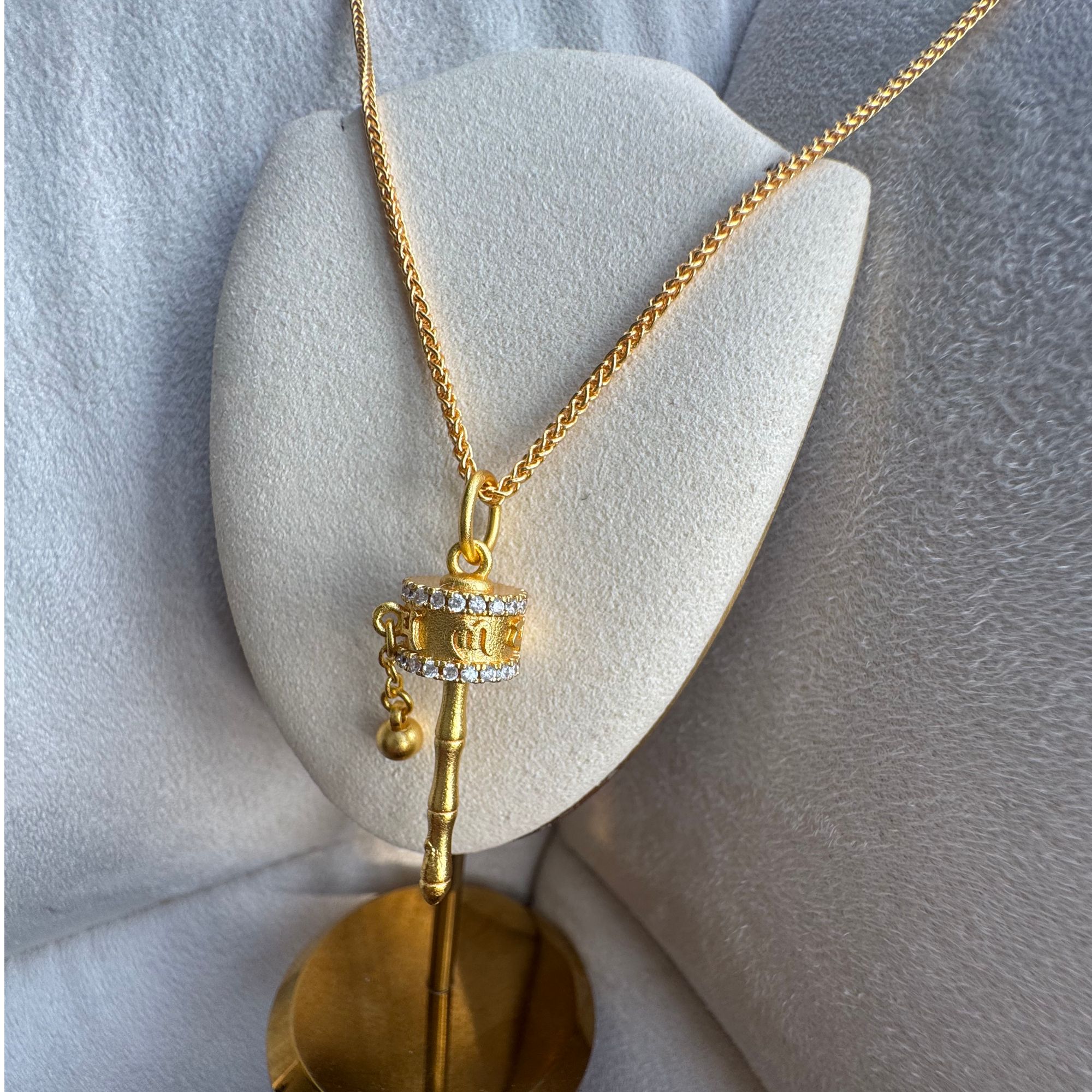 铜合金吊坠 铜合金吊坠 六字真言