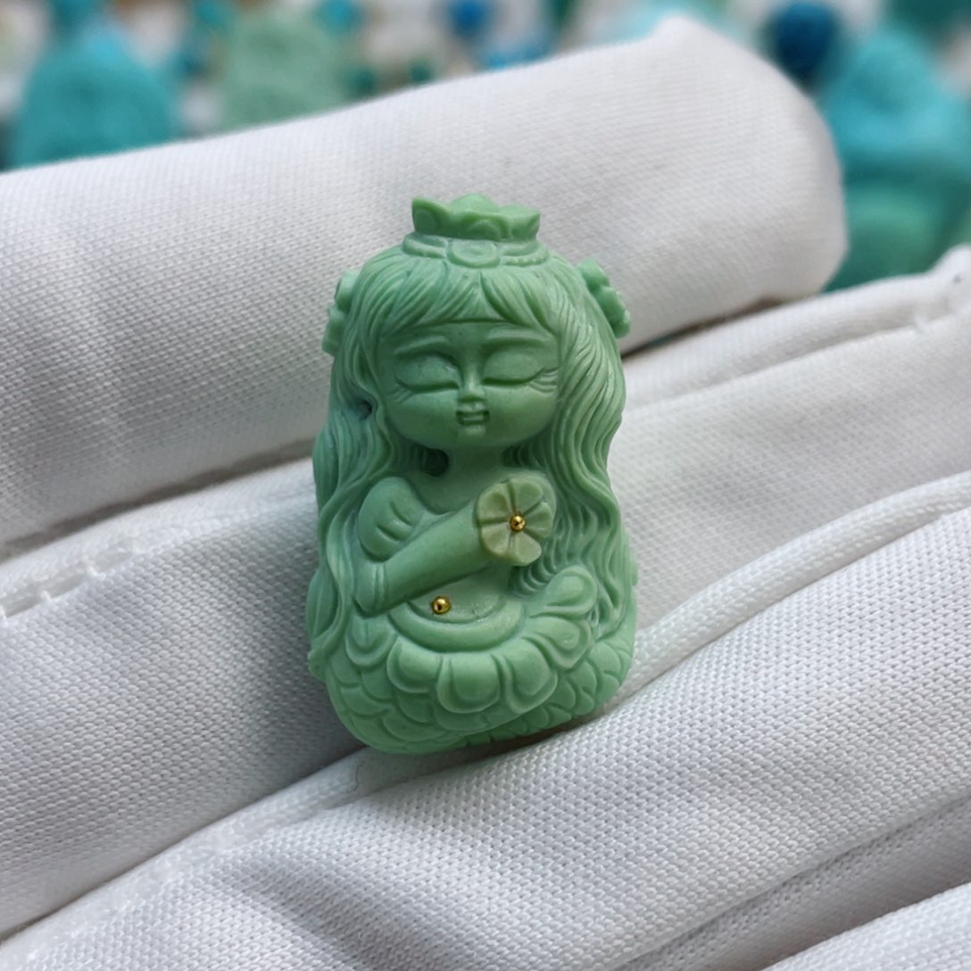 绿松石珠宝奇石未镶嵌