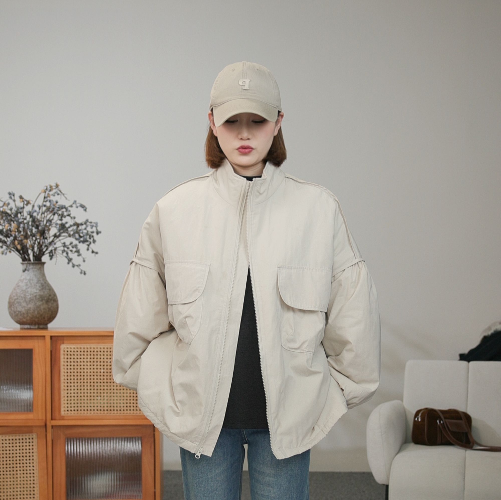 冬季立领减龄工装高级感棉服