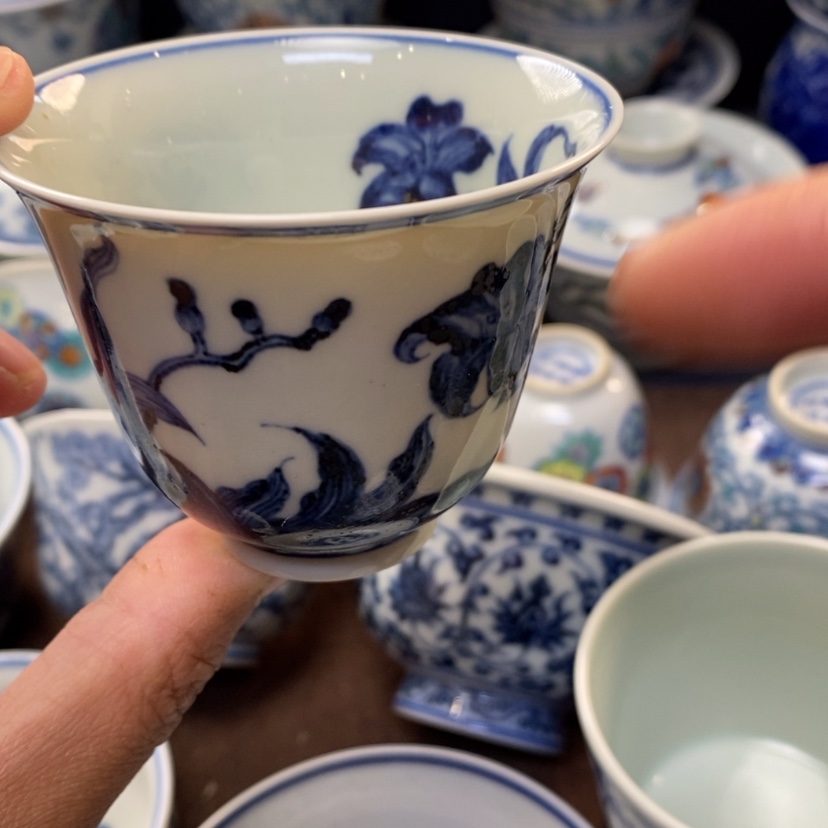 【闪购商品】景德镇青花主人杯