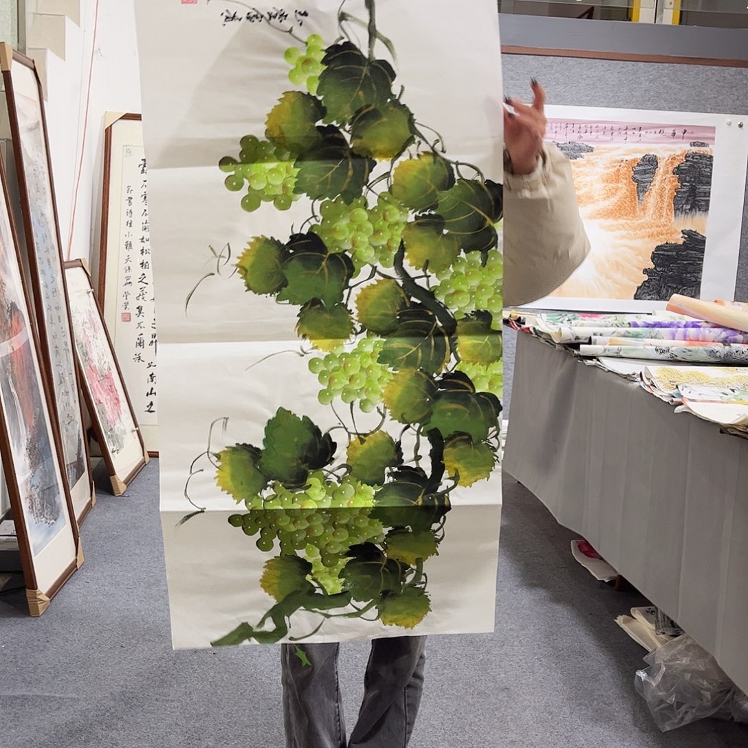 宿***司国画HL国画单幅任发