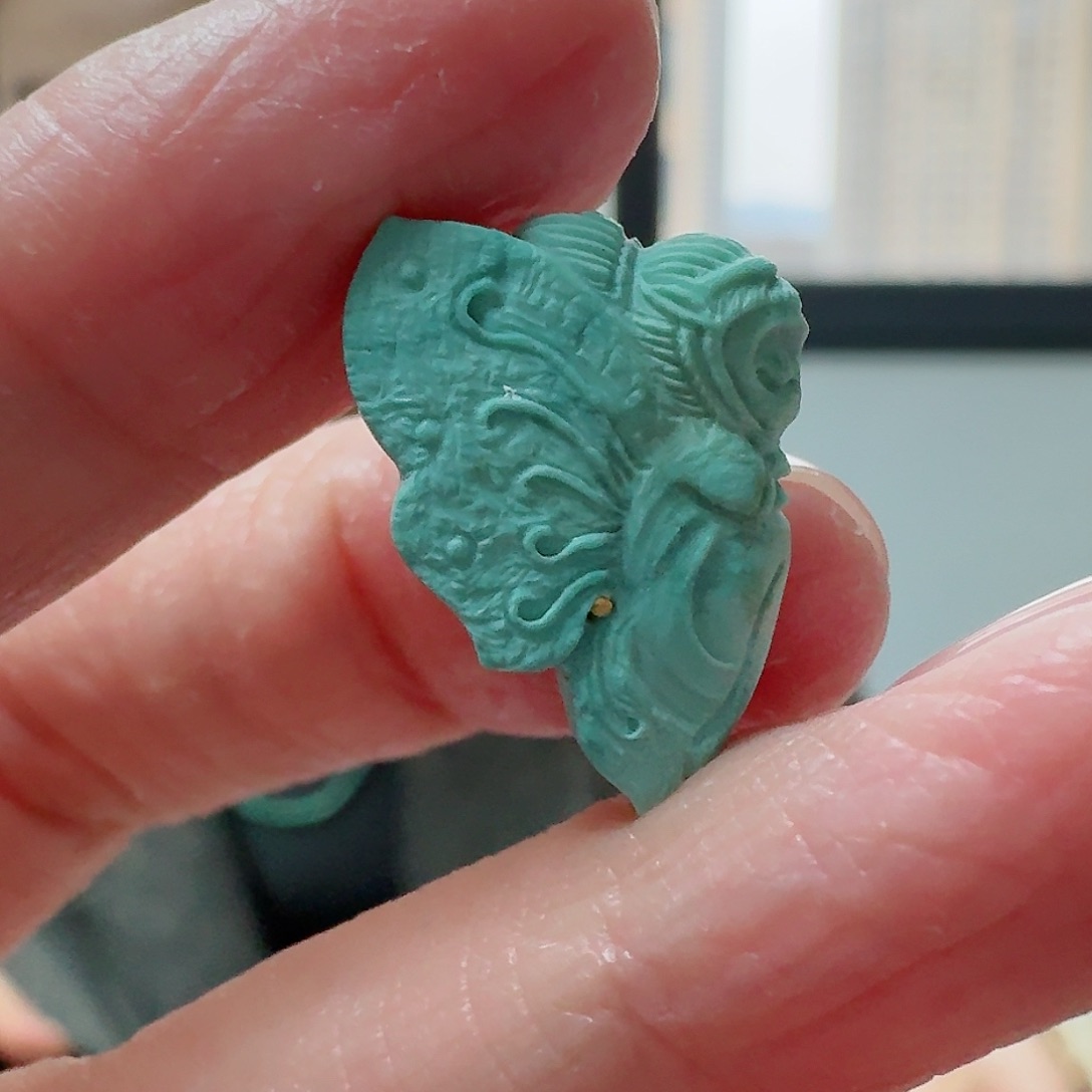 绿松石珠宝奇石未镶嵌