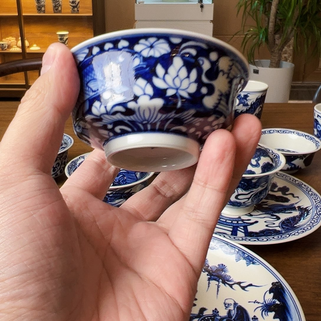 我***果青花一鹭鱼藻金鳞盏