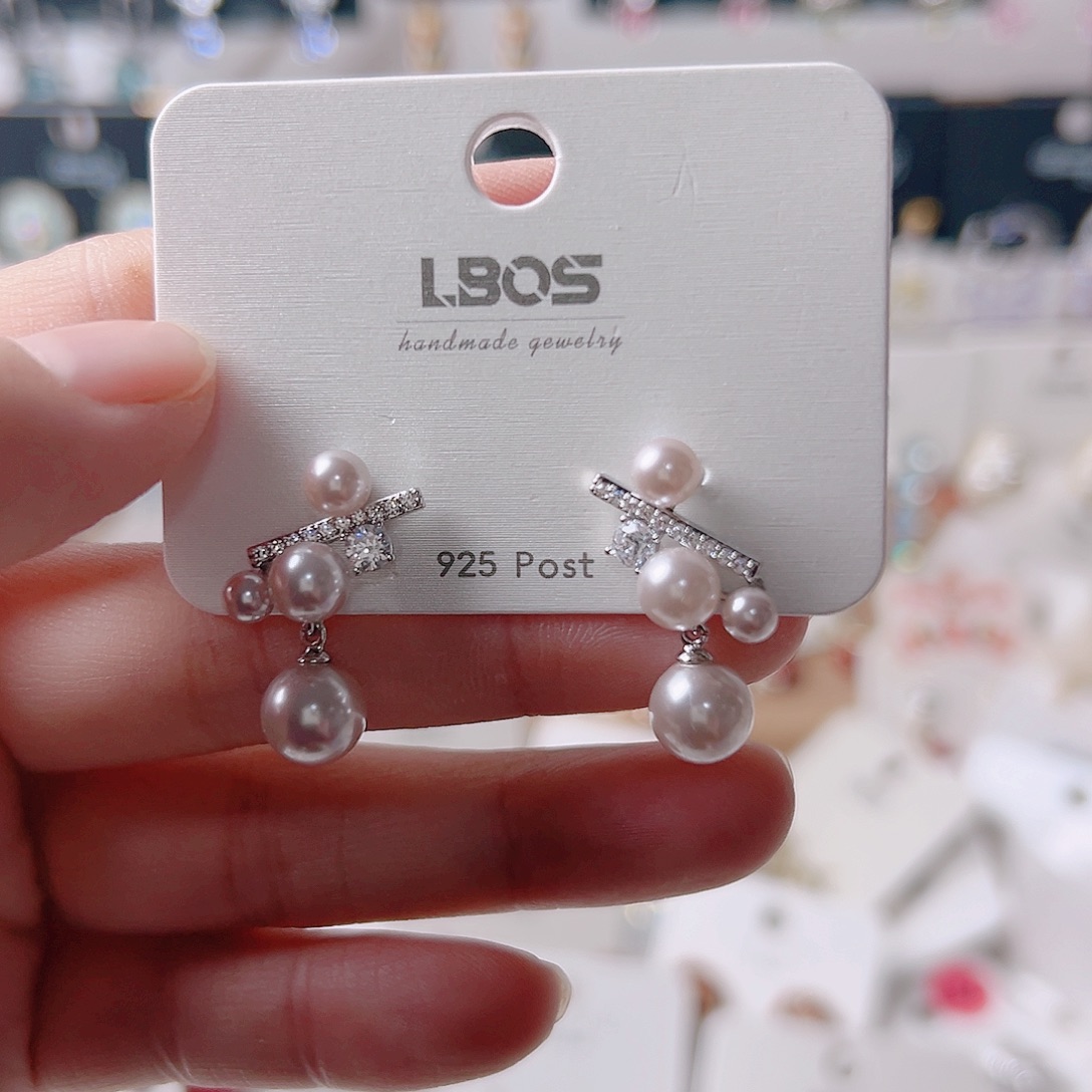 锆石纯铜合金耳环的