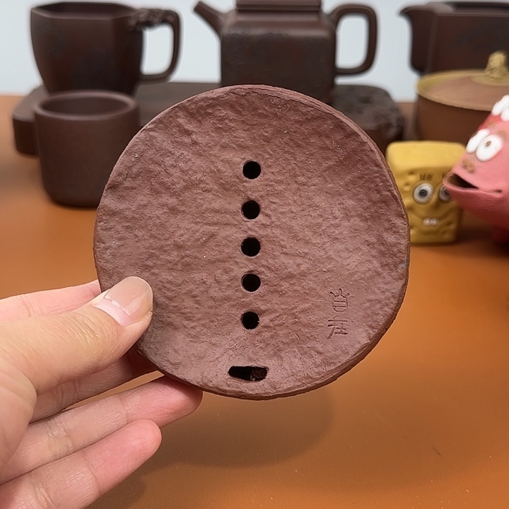宜兴紫砂杯垫盖置