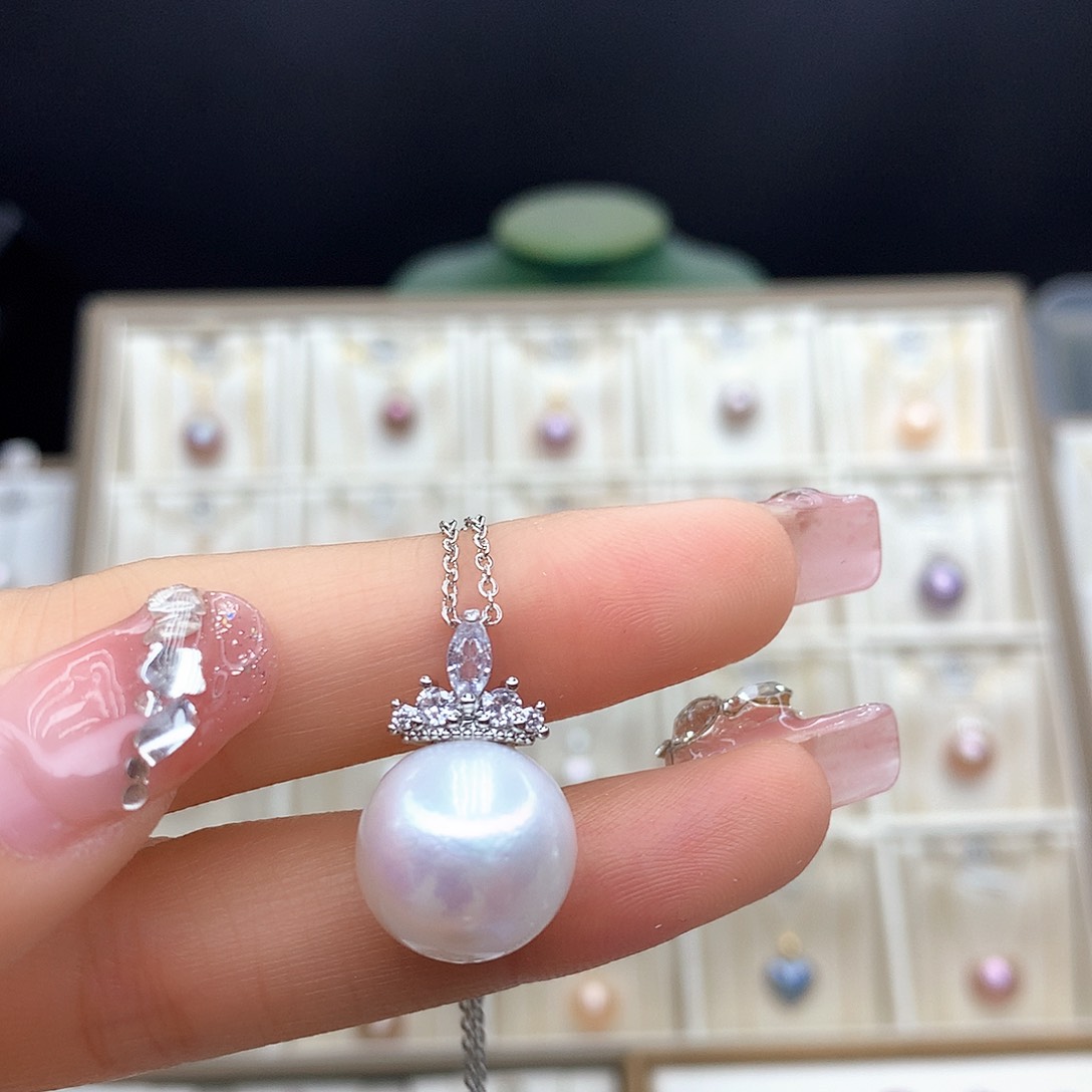 淡水珍珠颈饰合金