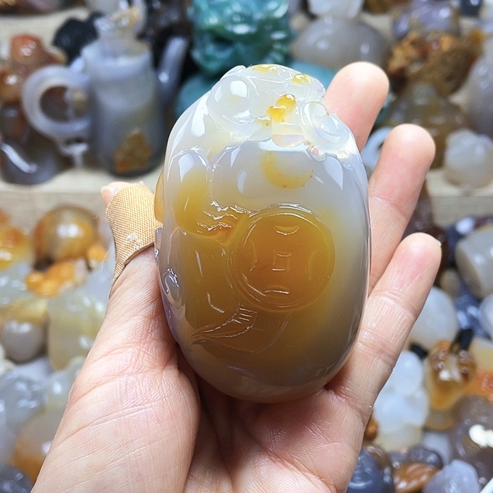 玛瑙/玉髓饰品未镶嵌