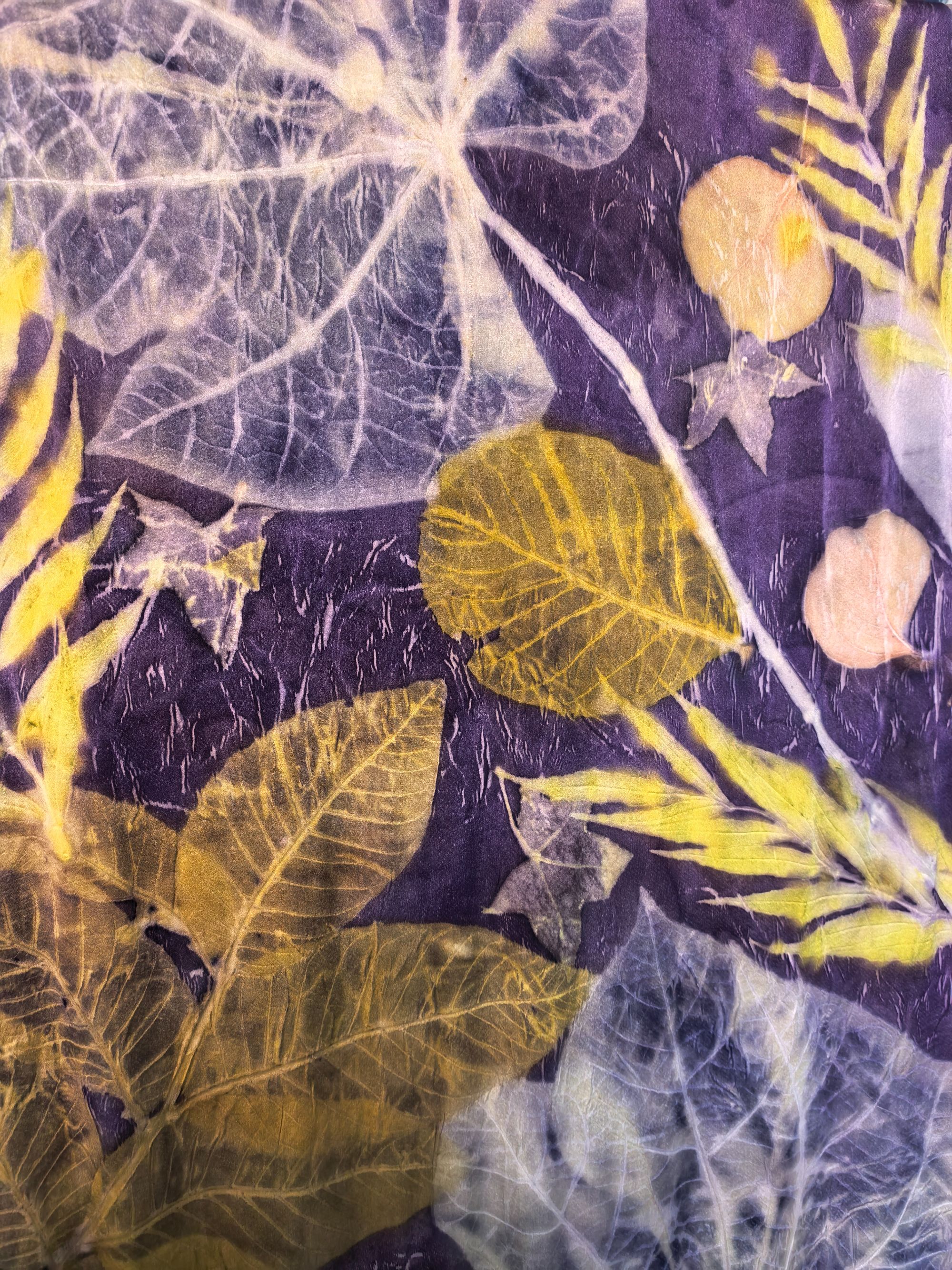 植物染植物热转印蓝染蜡染布料直播间通用链接（拍下备注商品编号）