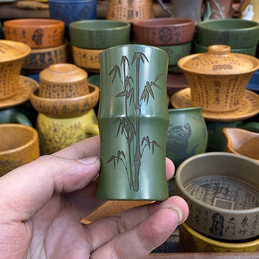 【闪购商品】紫砂杯子宜兴全手工紫砂杯