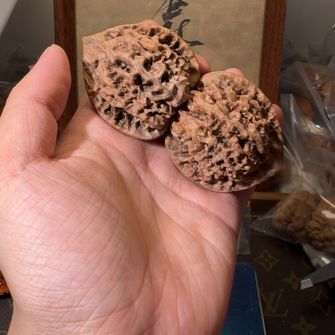 文玩核桃吊坠官帽