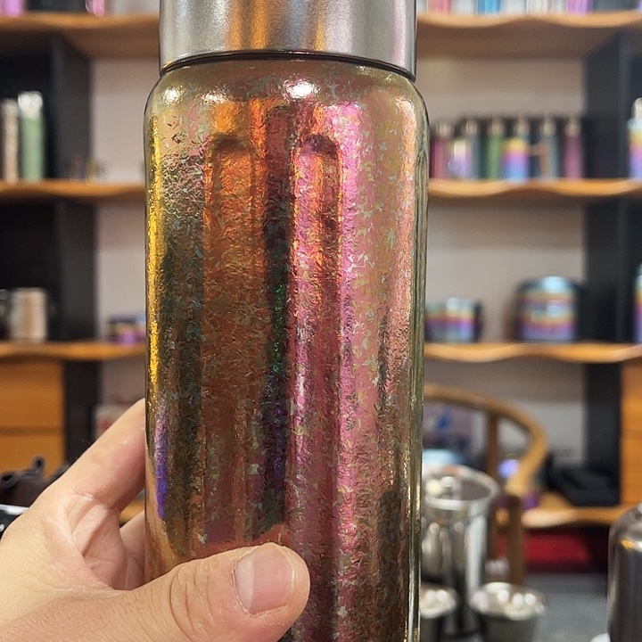 钛合金500玫瑰粉传世杯