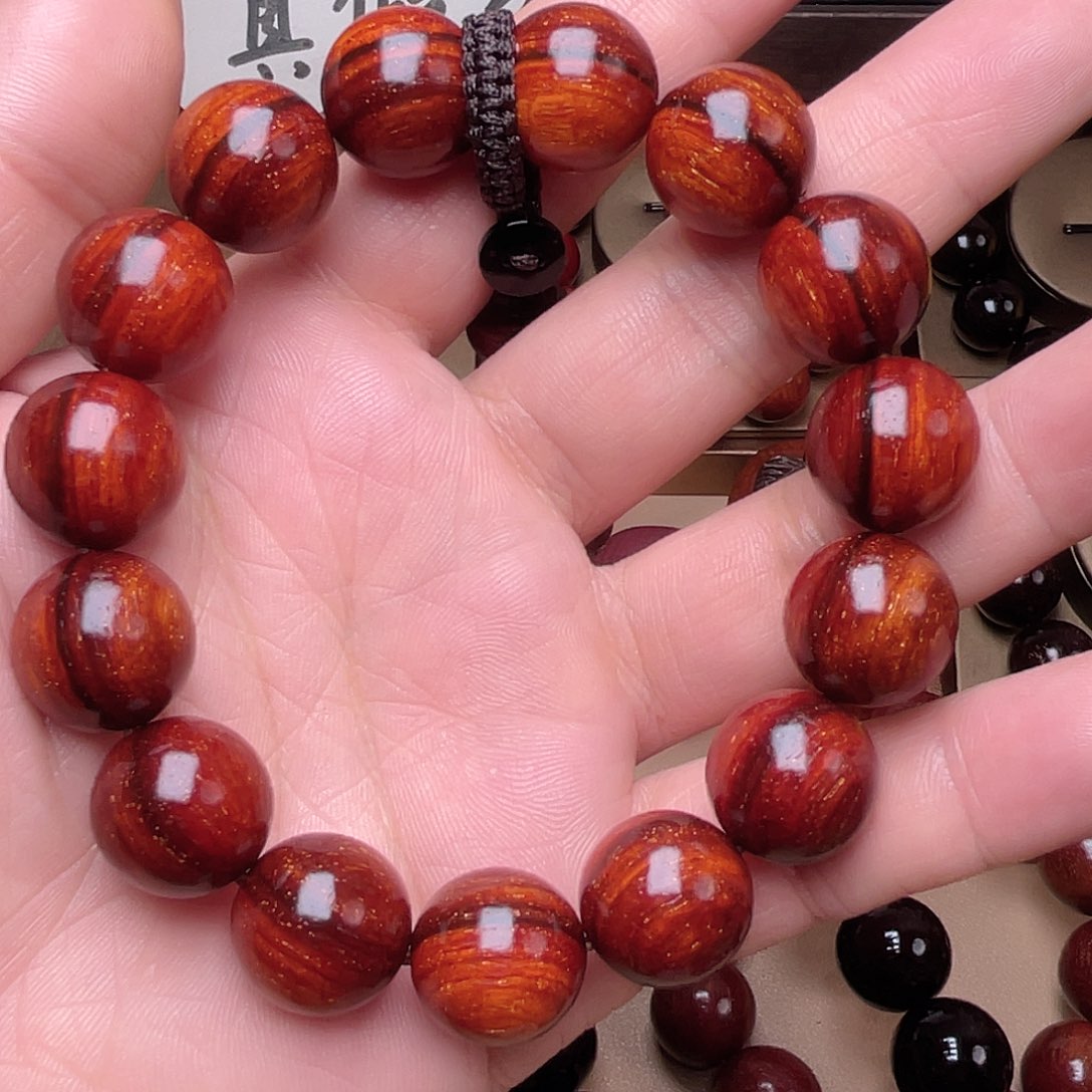 檀香紫檀（小叶紫檀）1.5一线天