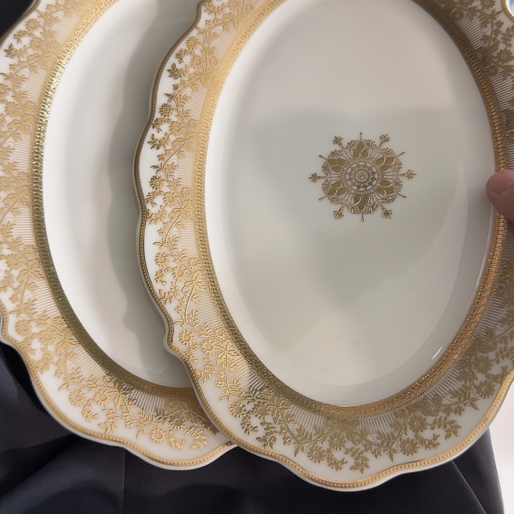 幽***伈瓷10寸鱼盘两个45米