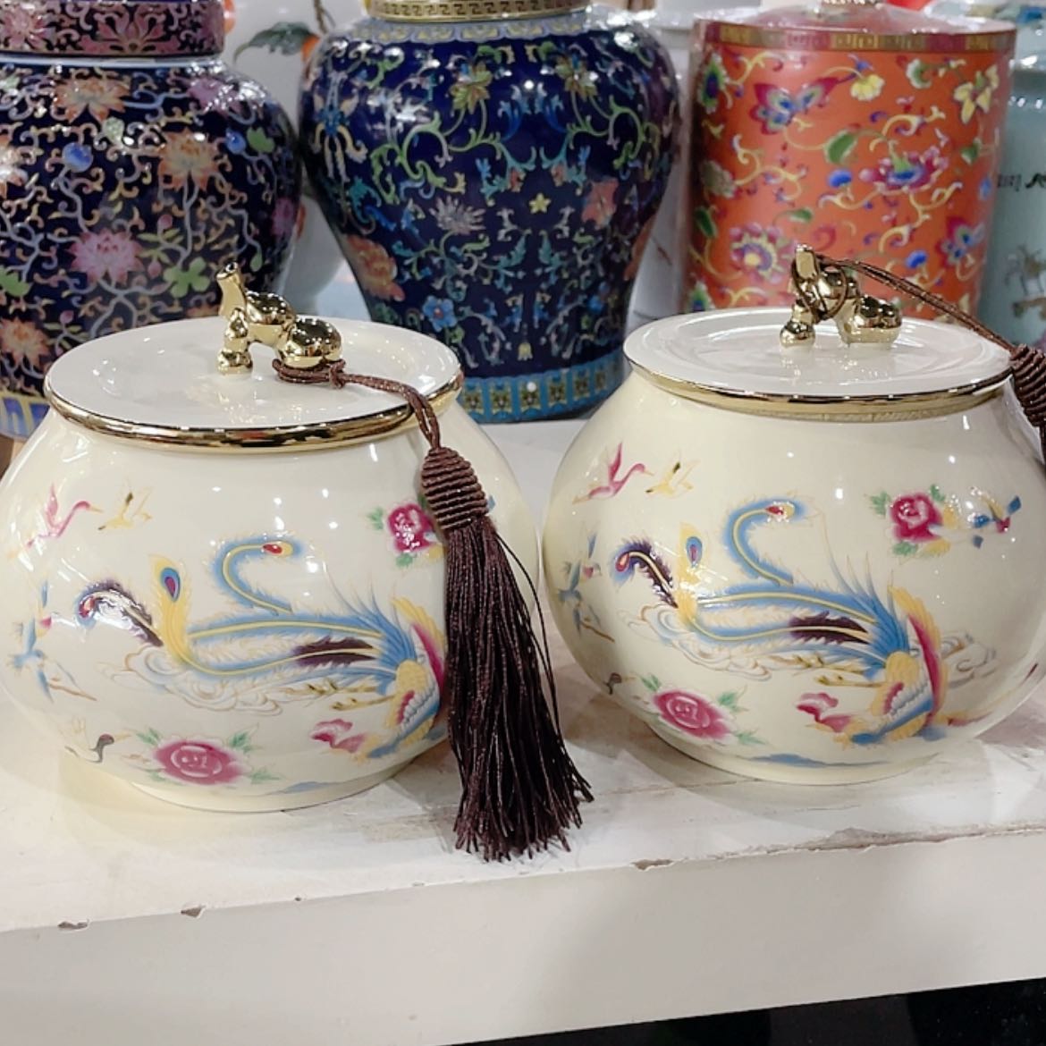 【闪购商品】罐陶瓷茶叶罐密封罐