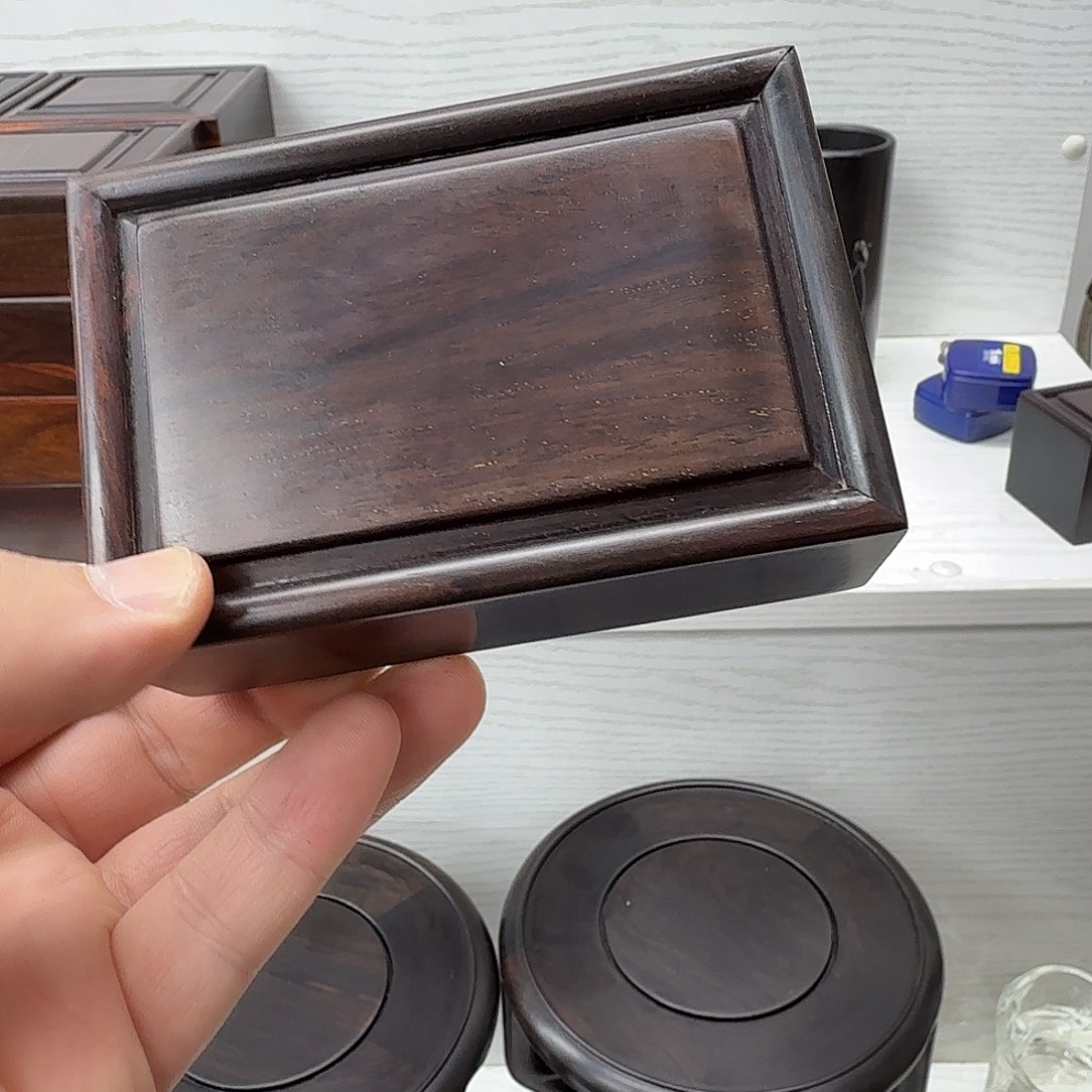 木大红酸枝长方盒子