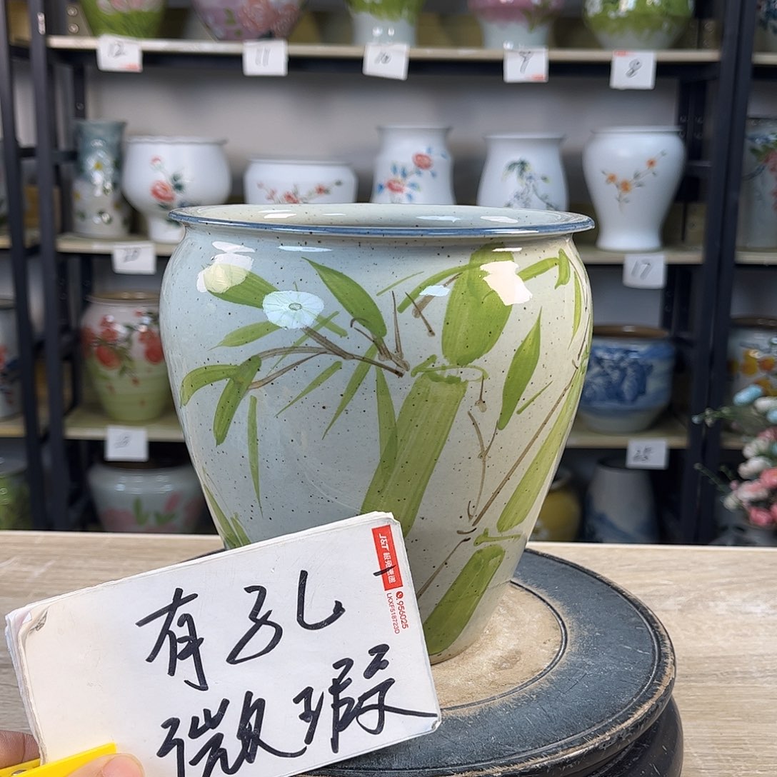 罐1xc景德镇陶瓷花盆