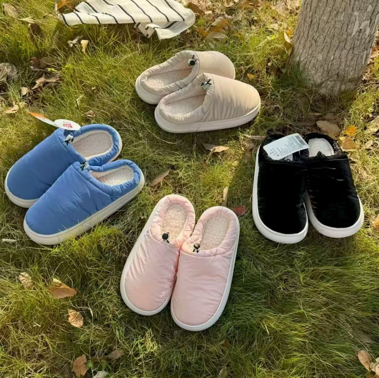 [奕奕] 捡漏  高品质棉拖 鞋面防水