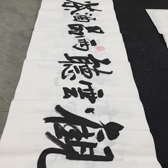 翰墨白武坤老师作品一副