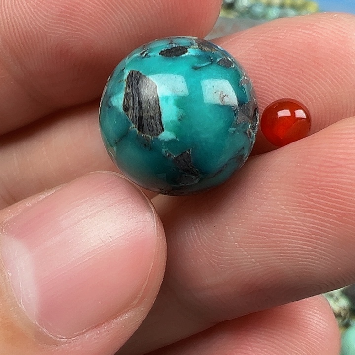 南红玛瑙未镶嵌配饰卡14.2