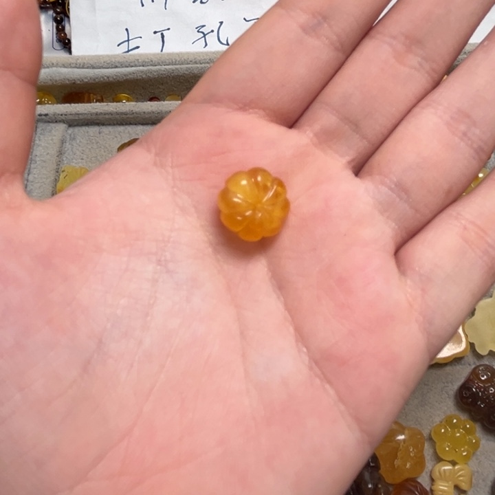 琥珀颈饰未镶嵌用****6天然蜜蜡配件