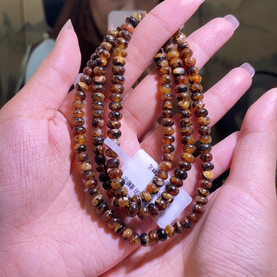 未镶嵌琥珀裸石抚顺琥珀6+黑蜡