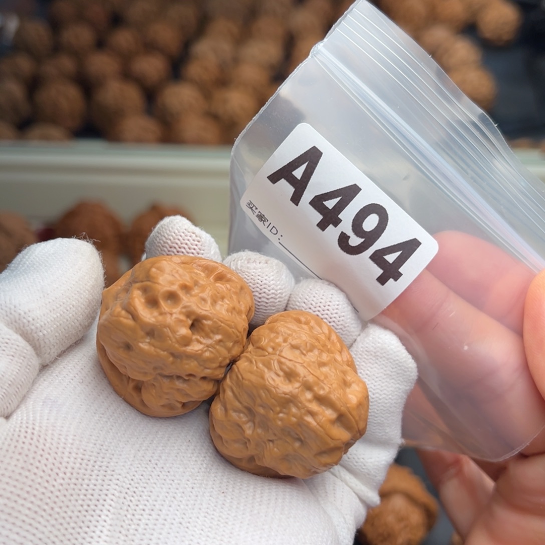 文玩核桃吊坠A494古蟾35