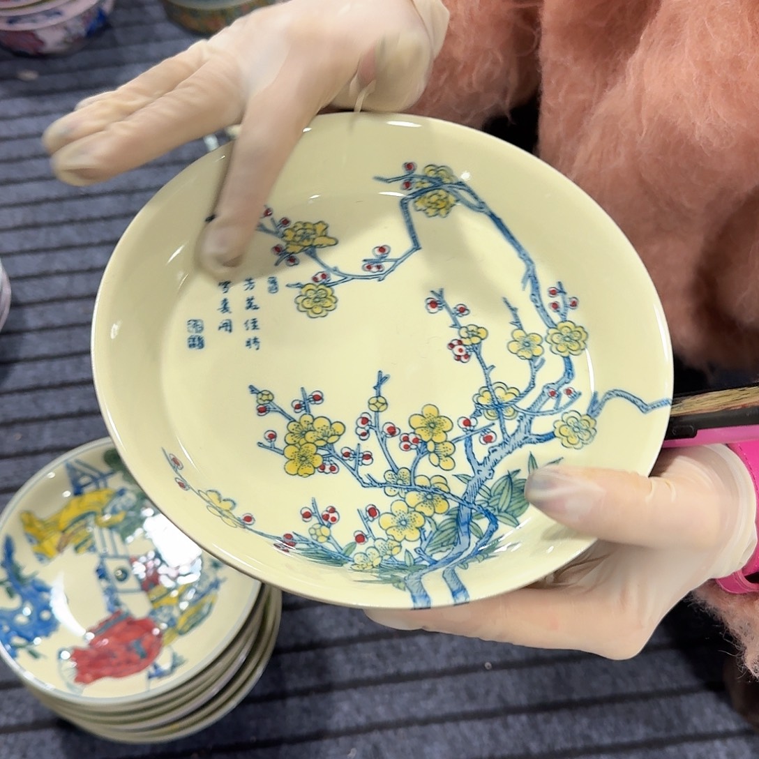 摆件瓷//////景德镇陶瓷瓷器。盘