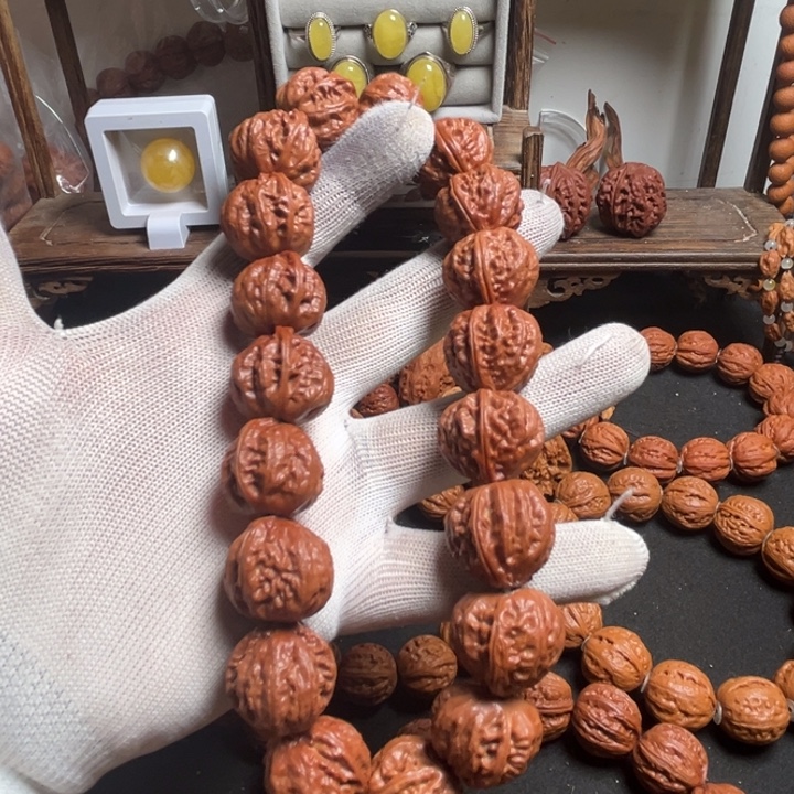 手串文玩核桃22八棱手持