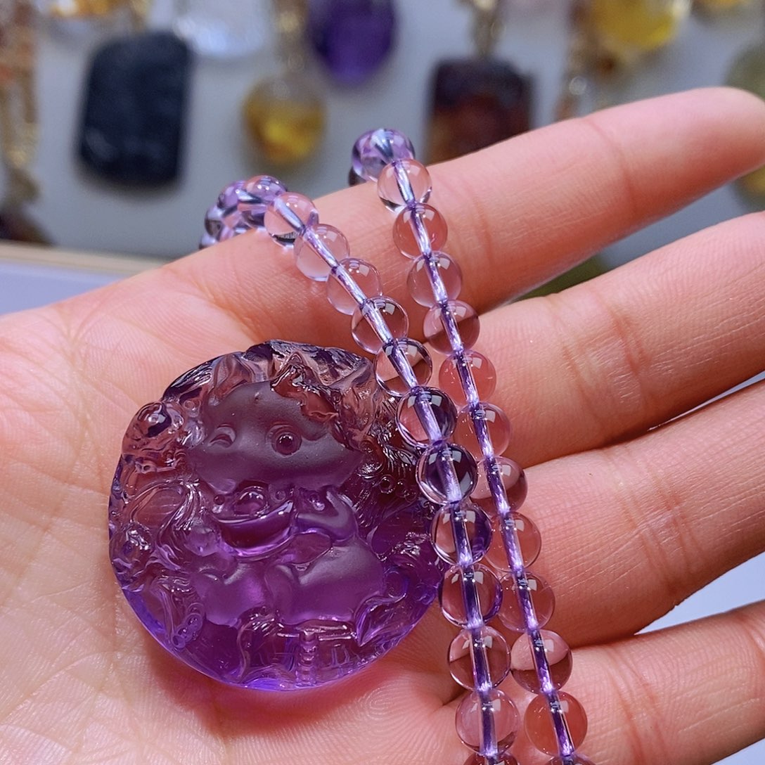 水晶水晶吊坠设计款未镶嵌ʚ*ɞ