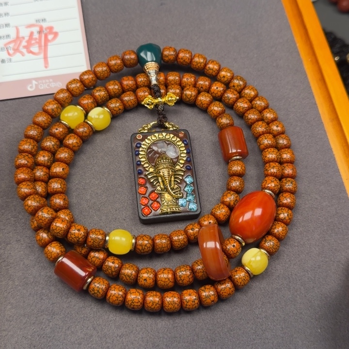 星月菩提吊坠星月