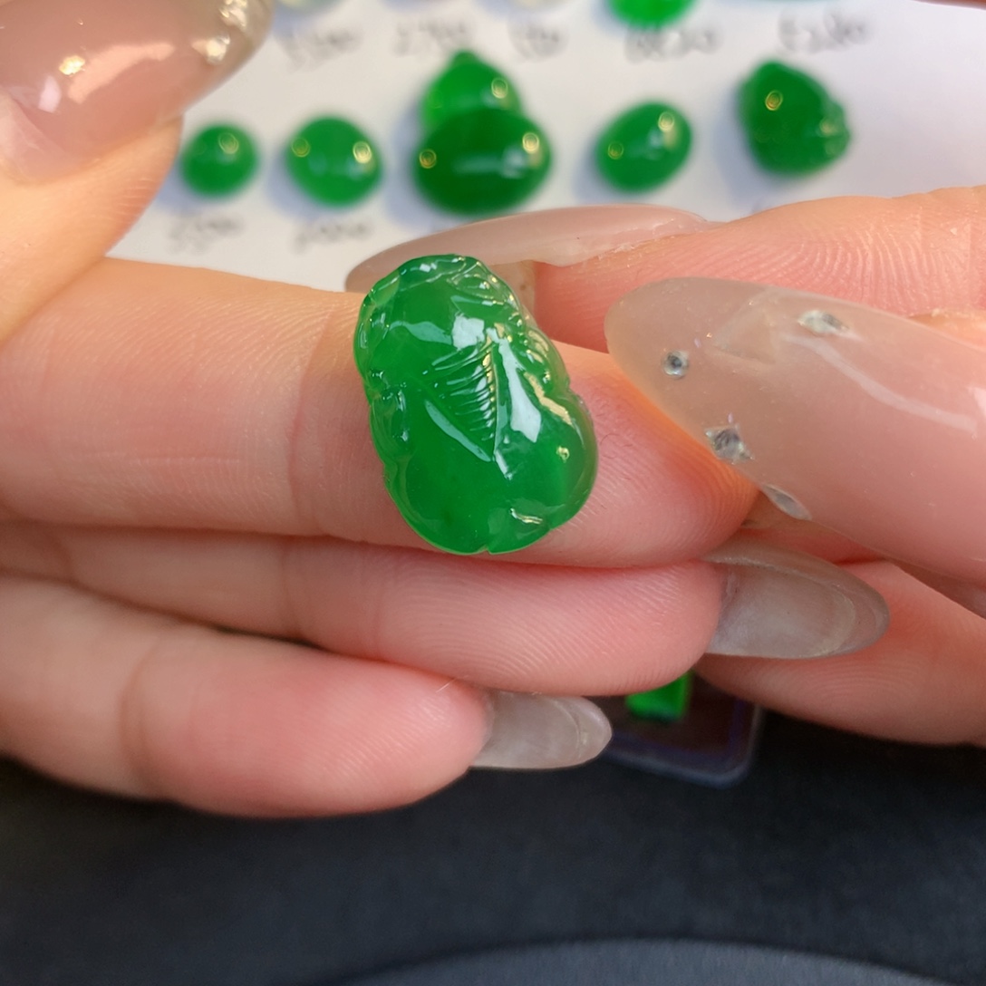 翡翠散珠15.78/11.5/5.14翡翠翡翠翡翠